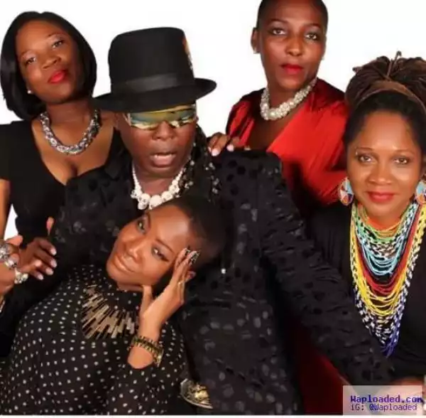 Charly Boy shows off his family in new photos